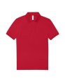 Heren Polo B&C PU424 Rood